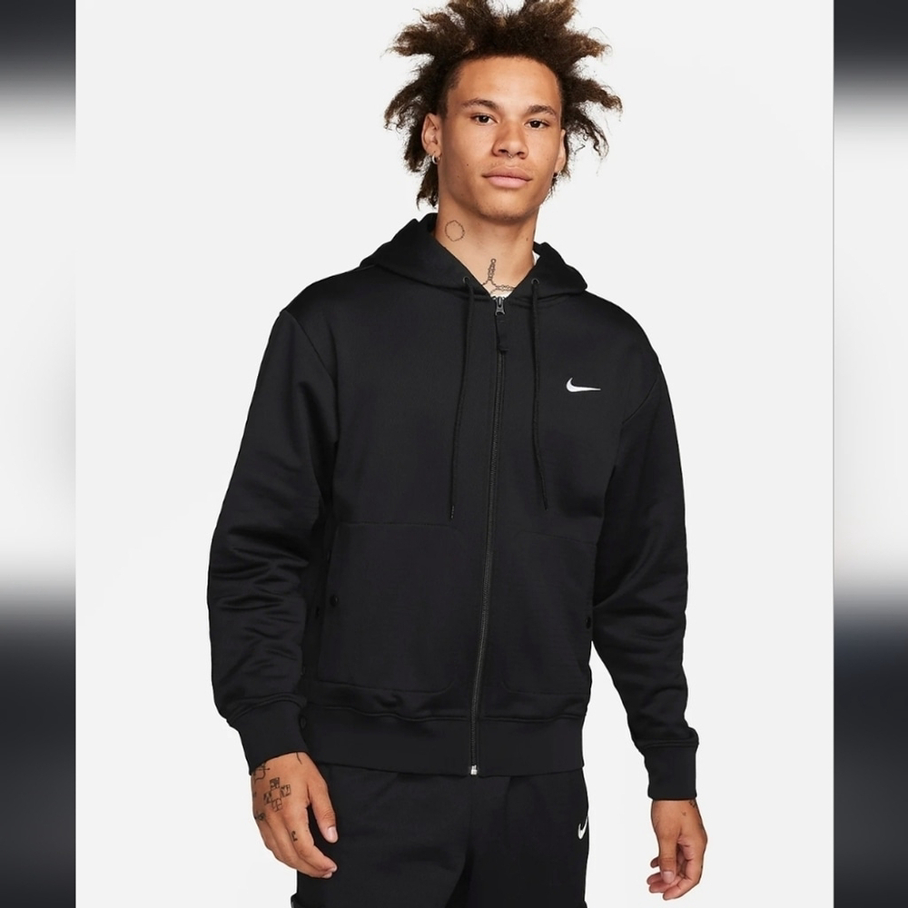 NIKE MEN'S THERMA-FIT FULL ZIP FITNESS TOP XL LIKE NEW